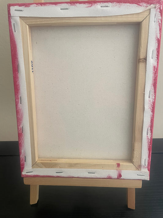 Sunset Original painting acrylic on canvas 8”/10”